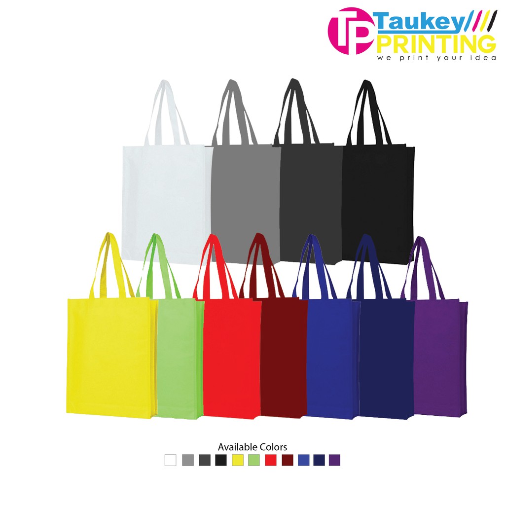 non woven bag size