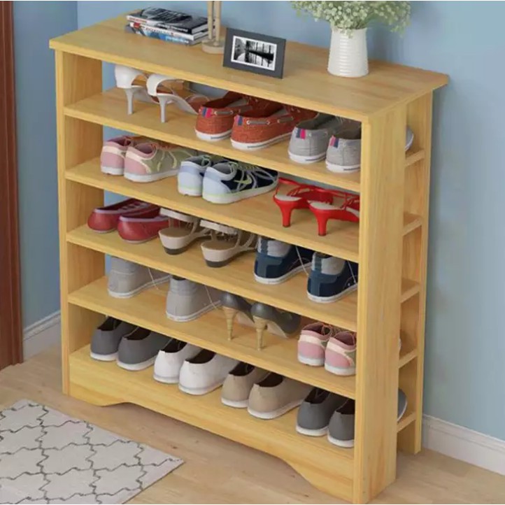 Japanese Style 6 Tiers Shoes Cabinet Shoe Rack Shoe Shelf Shoe Cabinet ...