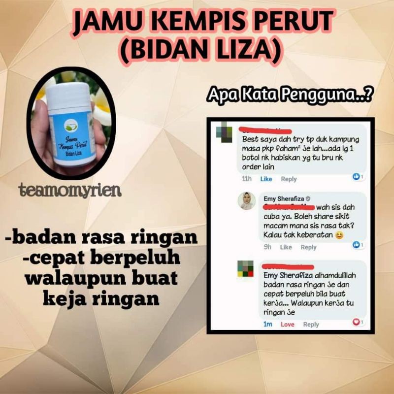 Buy Set Kempis Perut Bidan Liza Set Kurus Set Detox Jamu Senna Jamu Detox Jamu Kempis Perut Seetracker Malaysia
