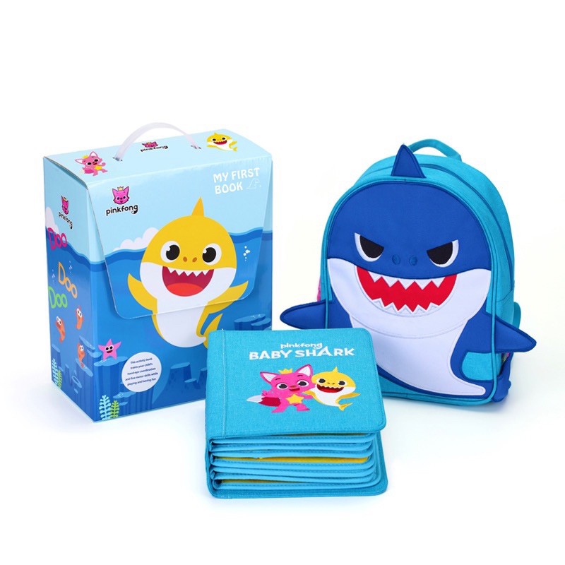 Baby Shark Busy Book My First Book Shopee Malaysia