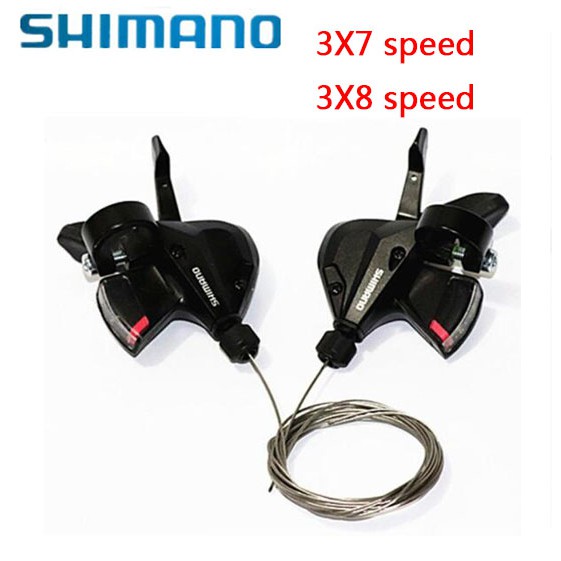 shimano 3x8 mtb shifters