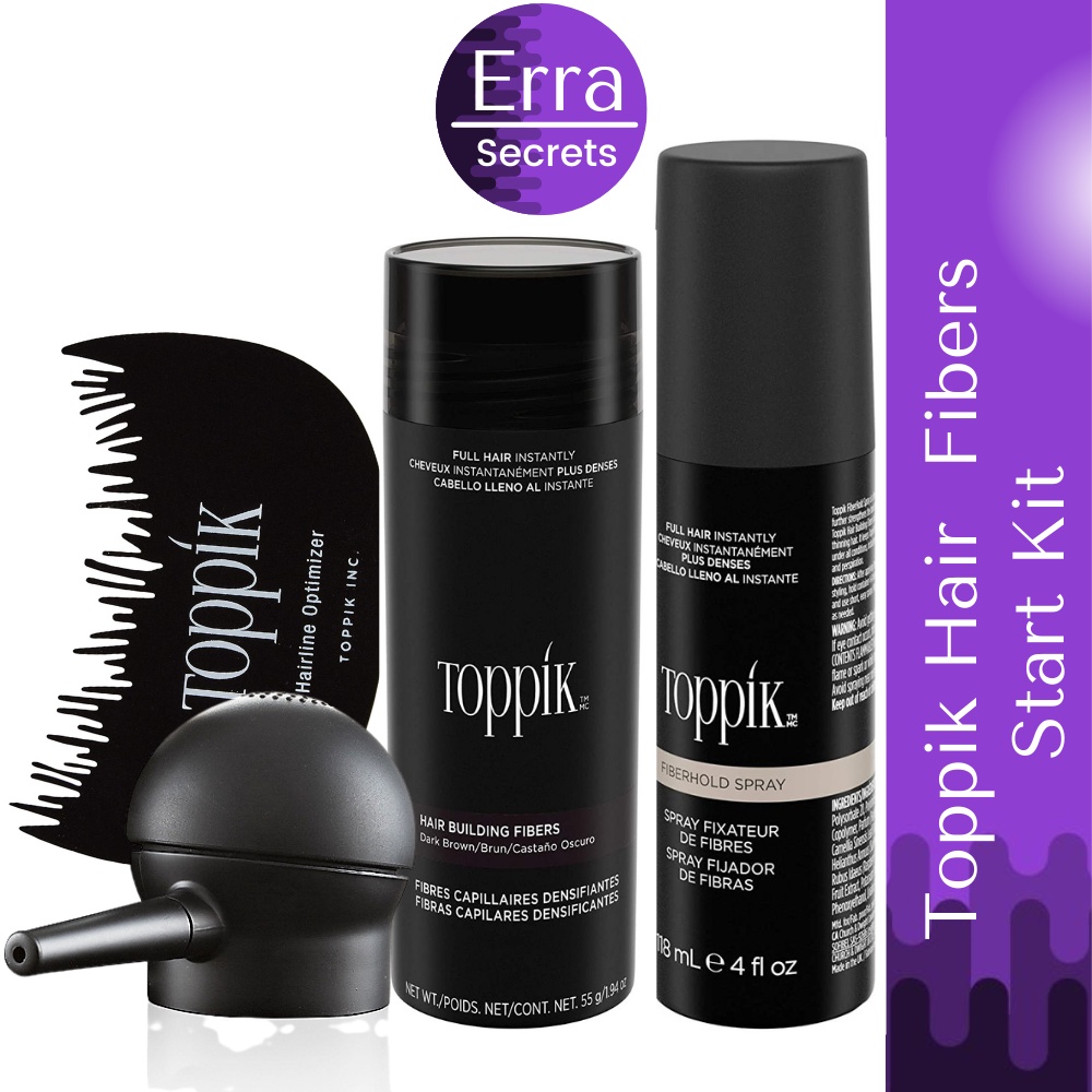Toppik Hair Fiber Powder Set | Shopee Malaysia