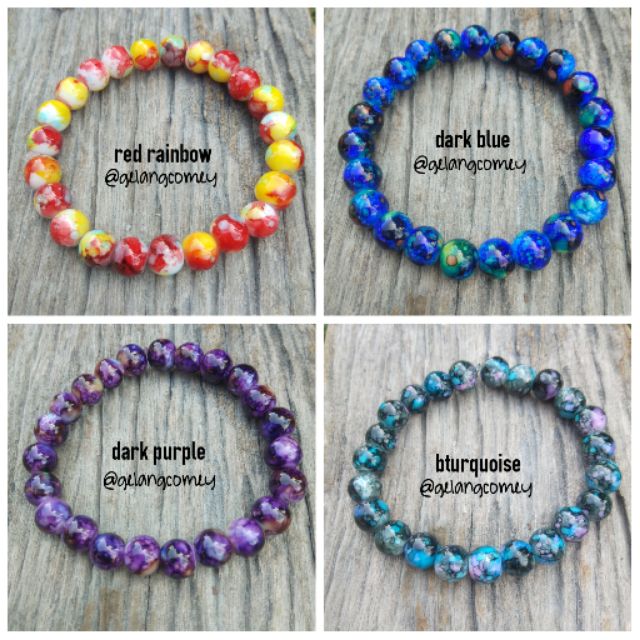 Gelang manik murah ready stock malaysia | Shopee Malaysia