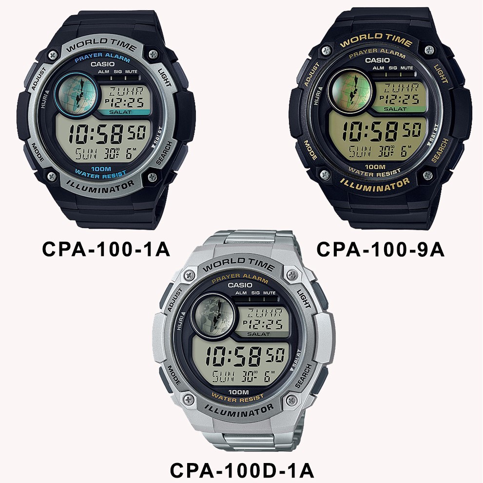 casio prayer alarm watch