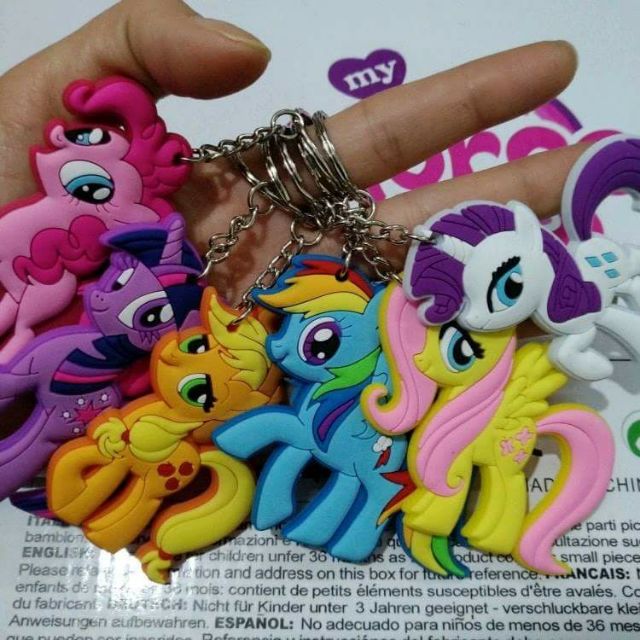 my little pony keychain