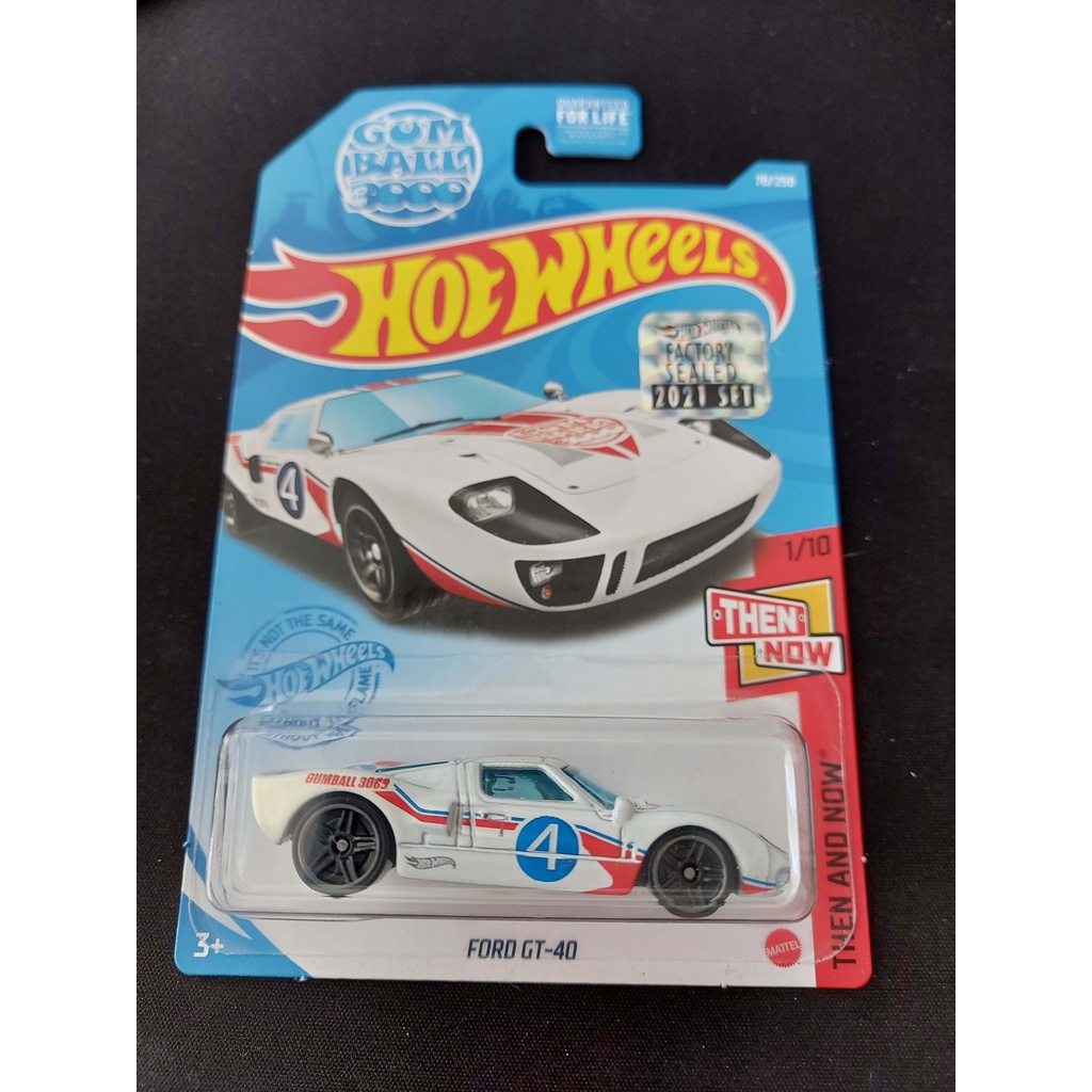 Hot Wheels Factory Sealed 2021 Ford GT40 MAIN LINE THEN AND NOW