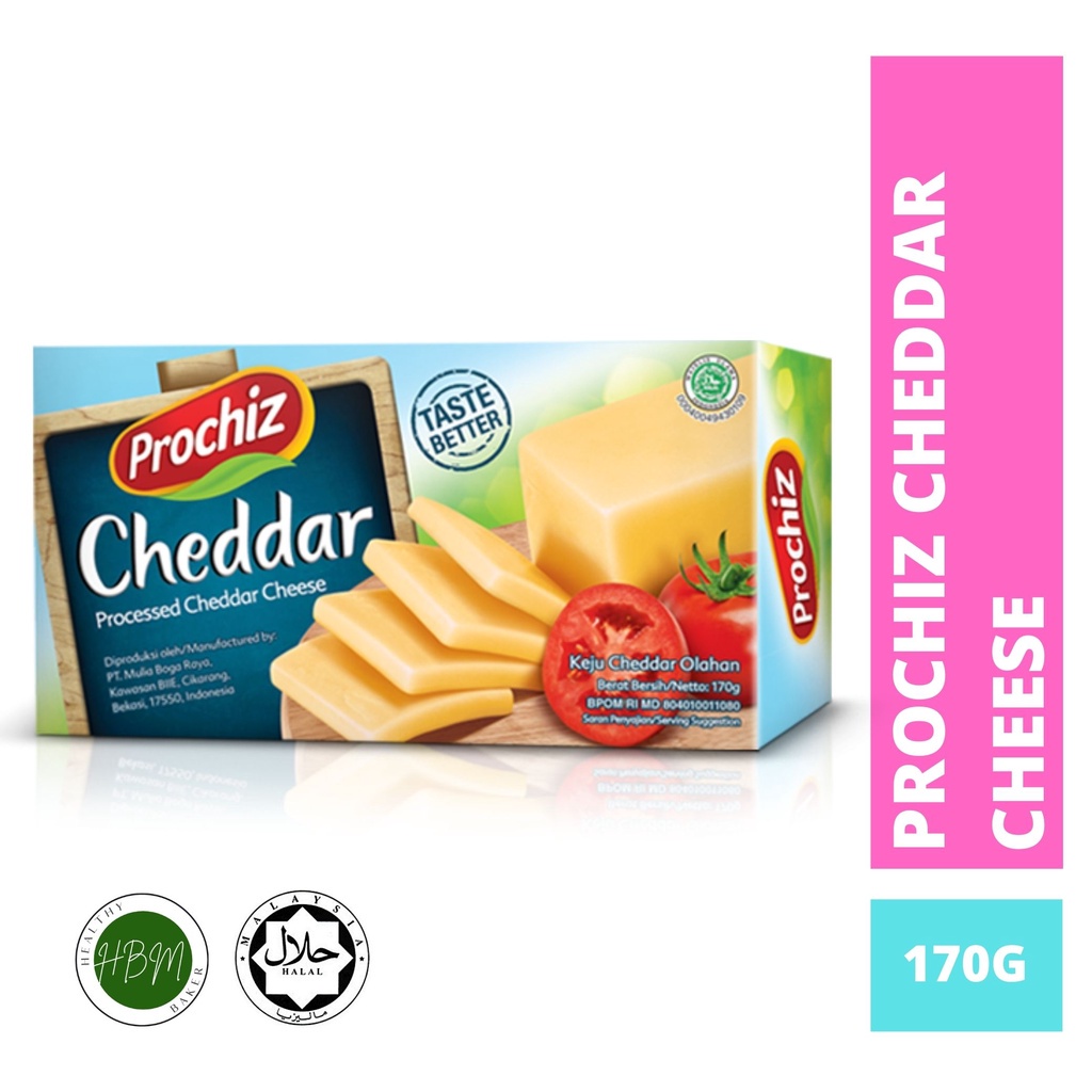 Prochiz Cheddar Cheese 170g | Shopee Malaysia