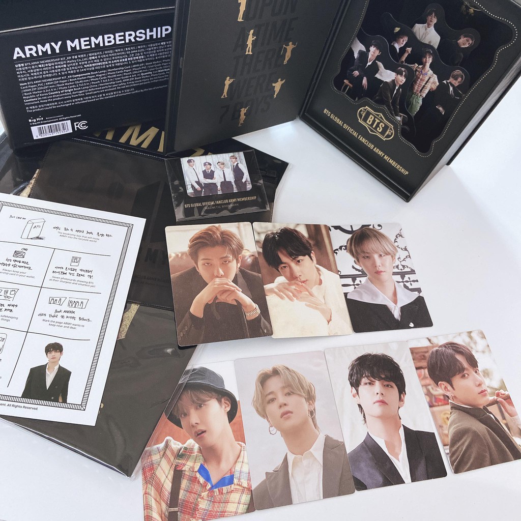 BTS 先走っ ARMY MEMBERSHIP KIT アーミーメンバーシップキット6期