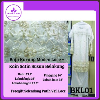  Baju  Kurung  Lace beads  cantik Shopee Malaysia