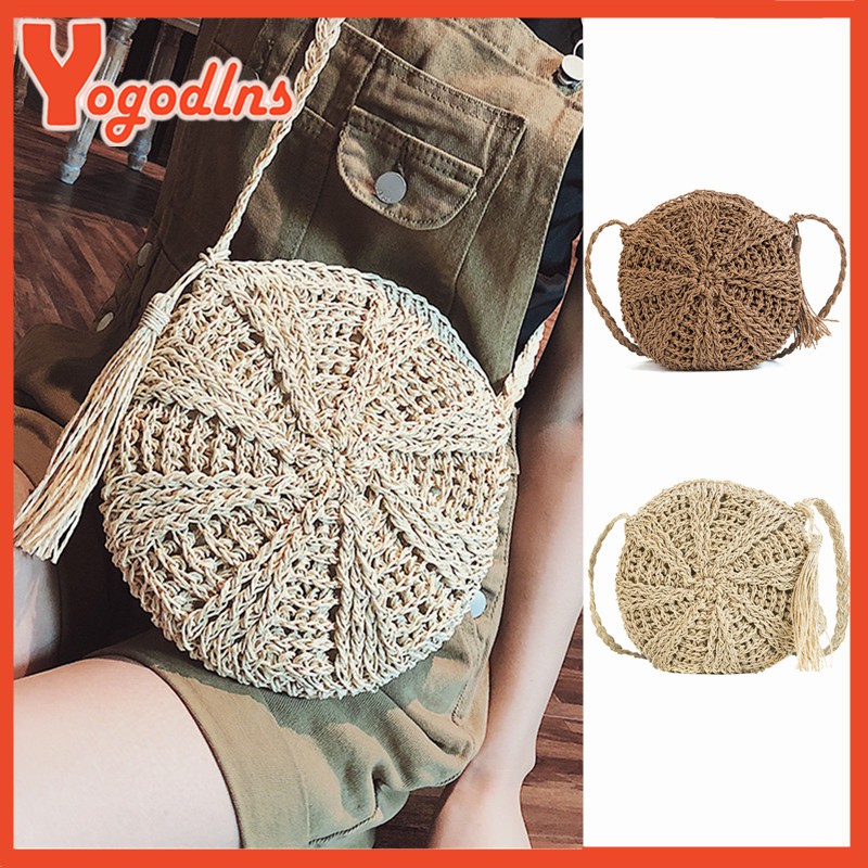 knitted sling bag