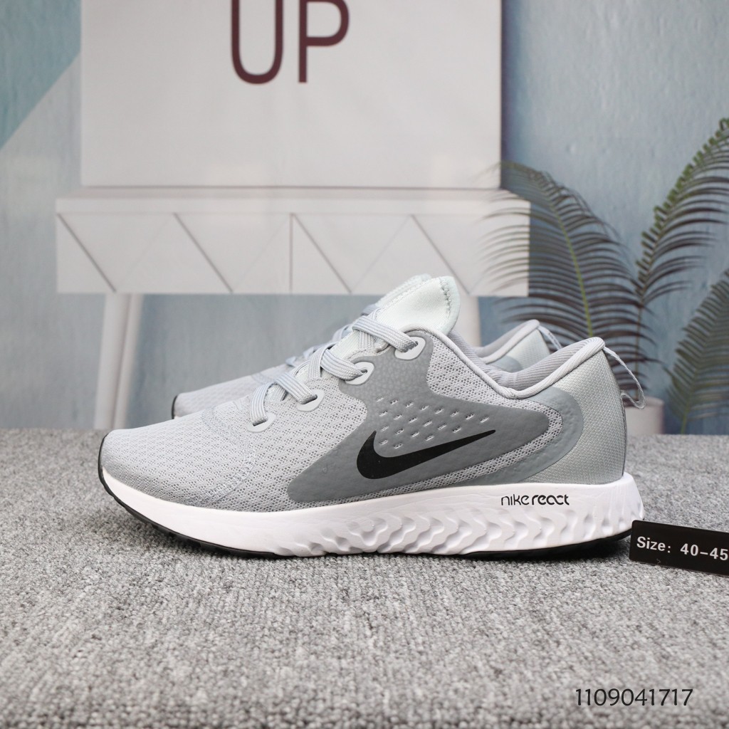 nike legend react grey