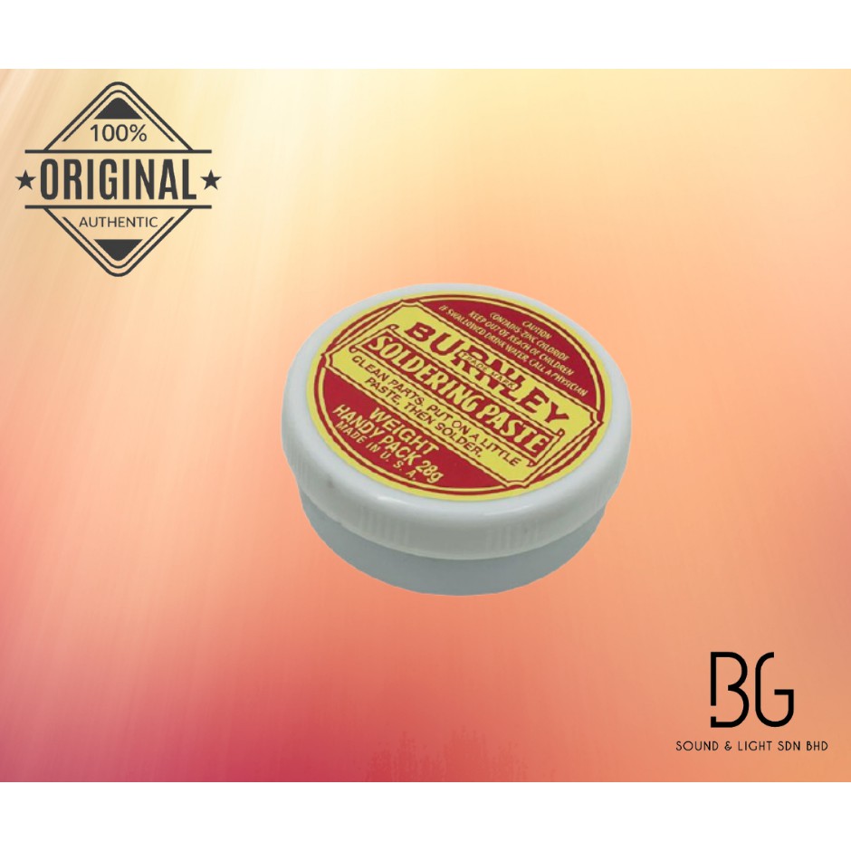 Burnley Soldering Paste 28gram (PASTE 28G) Shopee Malaysia