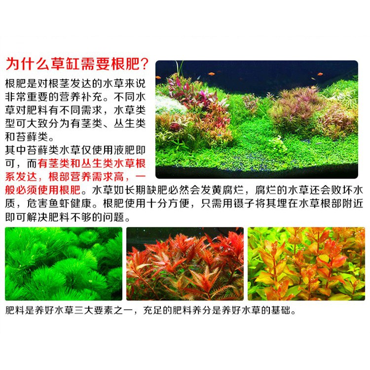 Nutrient Solution洁宝超浓缩水草肥料缓释型底肥粒粒肥水族基肥营养液肥长效根肥 Shopee Malaysia