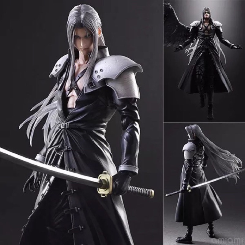 CLEARANCE ORIGINAL Final Fantasy VII Play Arts Kai Sephiroth Advent Children Ver