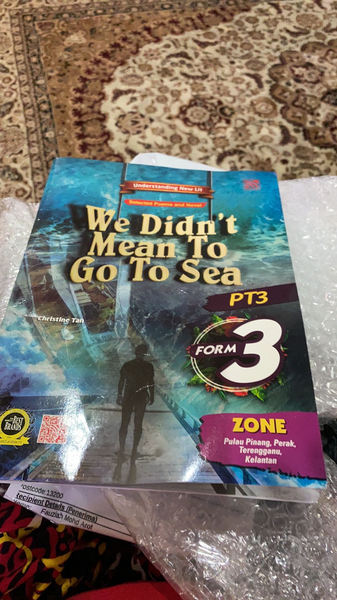 Unl Selected Poems And Novel We Didn T Mean To Go To Sea Form 3 Shopee Malaysia