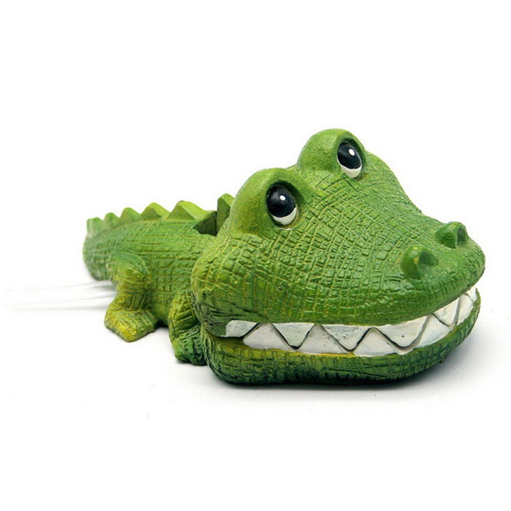 Bubbling Crocodile Air Action Operated Aquarium Ornament Fish Tank