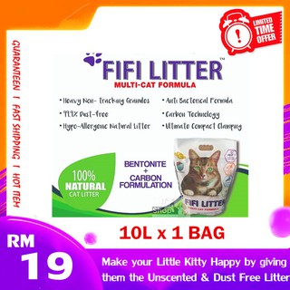 Cat Litter Sand Terbaik 10L  Shopee Malaysia