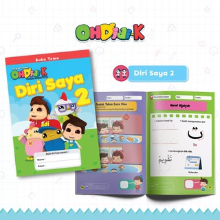 Buku Aktiviti Ohdidi K Diri Saya 1 Buku Kanak Kanak Prasekolah Didi Friends Dan Omar Hana Shopee Malaysia