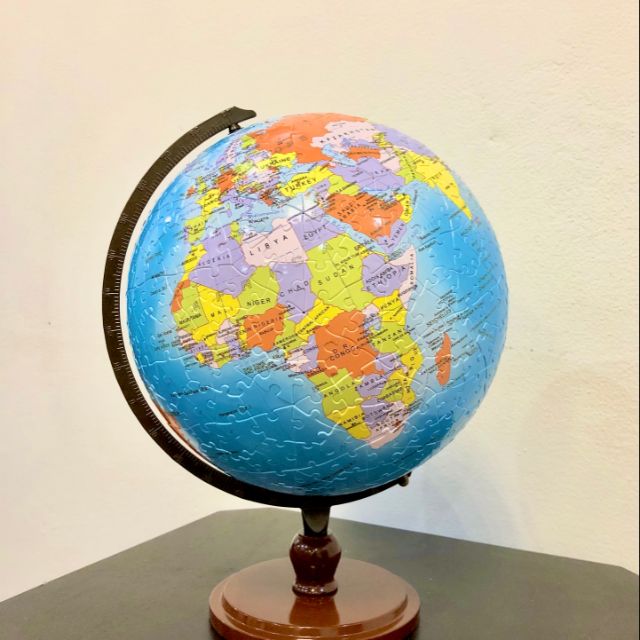 PINTOO 3D World Map Globe Jigsaw Puzzle 