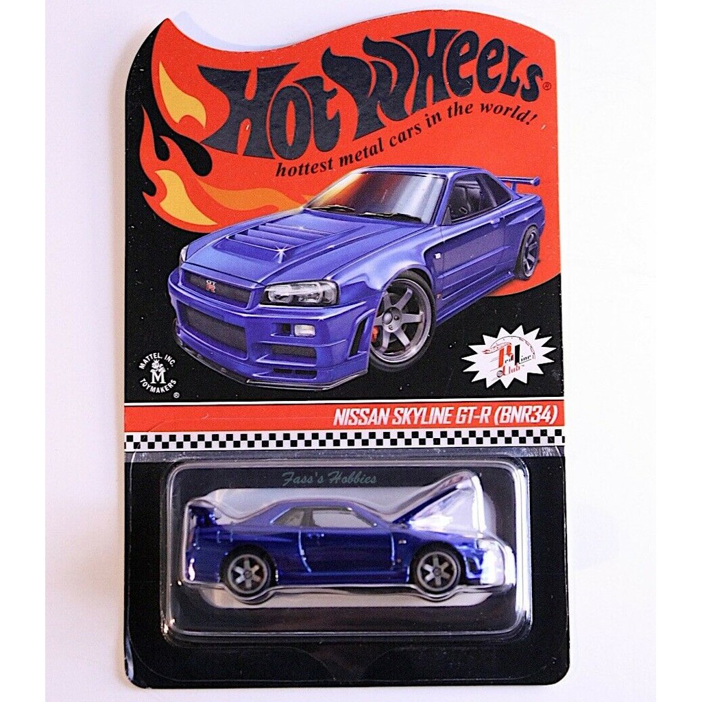 hot wheels r34 gtr