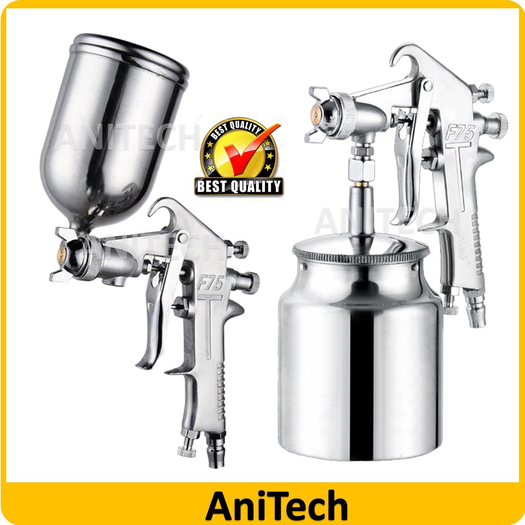 PRO 1.5mm Nozzle 400cc Gravity Feed Home Wall Painting Spray Gun Car Painting Gun Sprayer