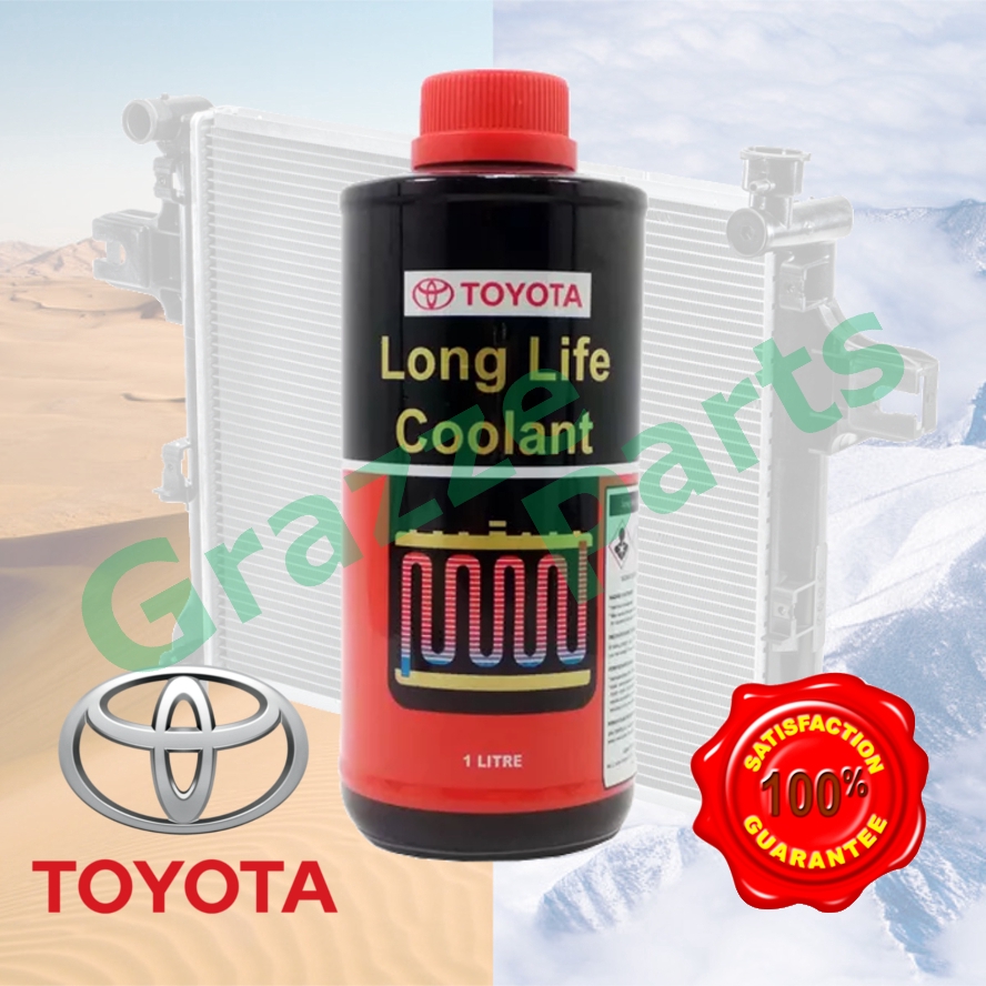 (1L) Toyota Long Life Coolant 1 Litre Liter  Shopee Malaysia