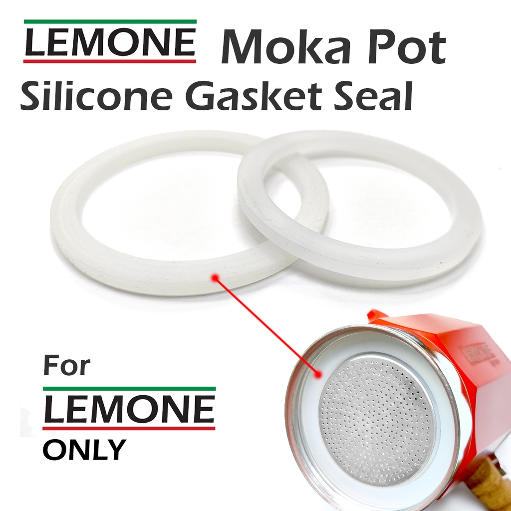 Lemone Moka pot silicone replacement gasket seal ring, moka pot seal