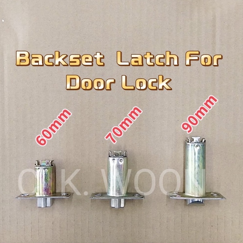 Cylindrical Door Lock Latch Tongue 60mm 70mm C/Lock Backset Shopee