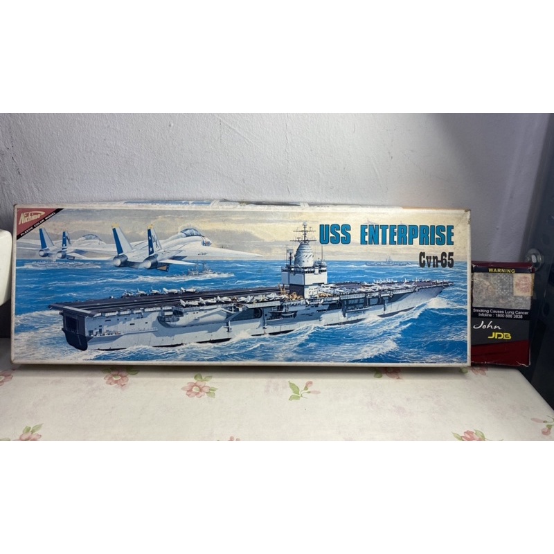 Nichimo 30cm USS Enterprise CVN-65 Air craft carrier(kit no.U316 ...