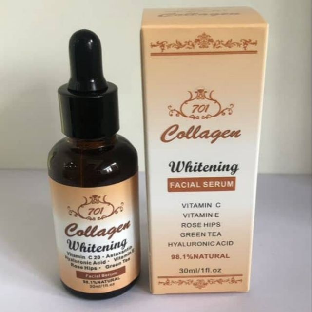 Set Collagen Whitening Facial Serum 701 Collagen Eye Cream Ready Stock Post Today Malaysia