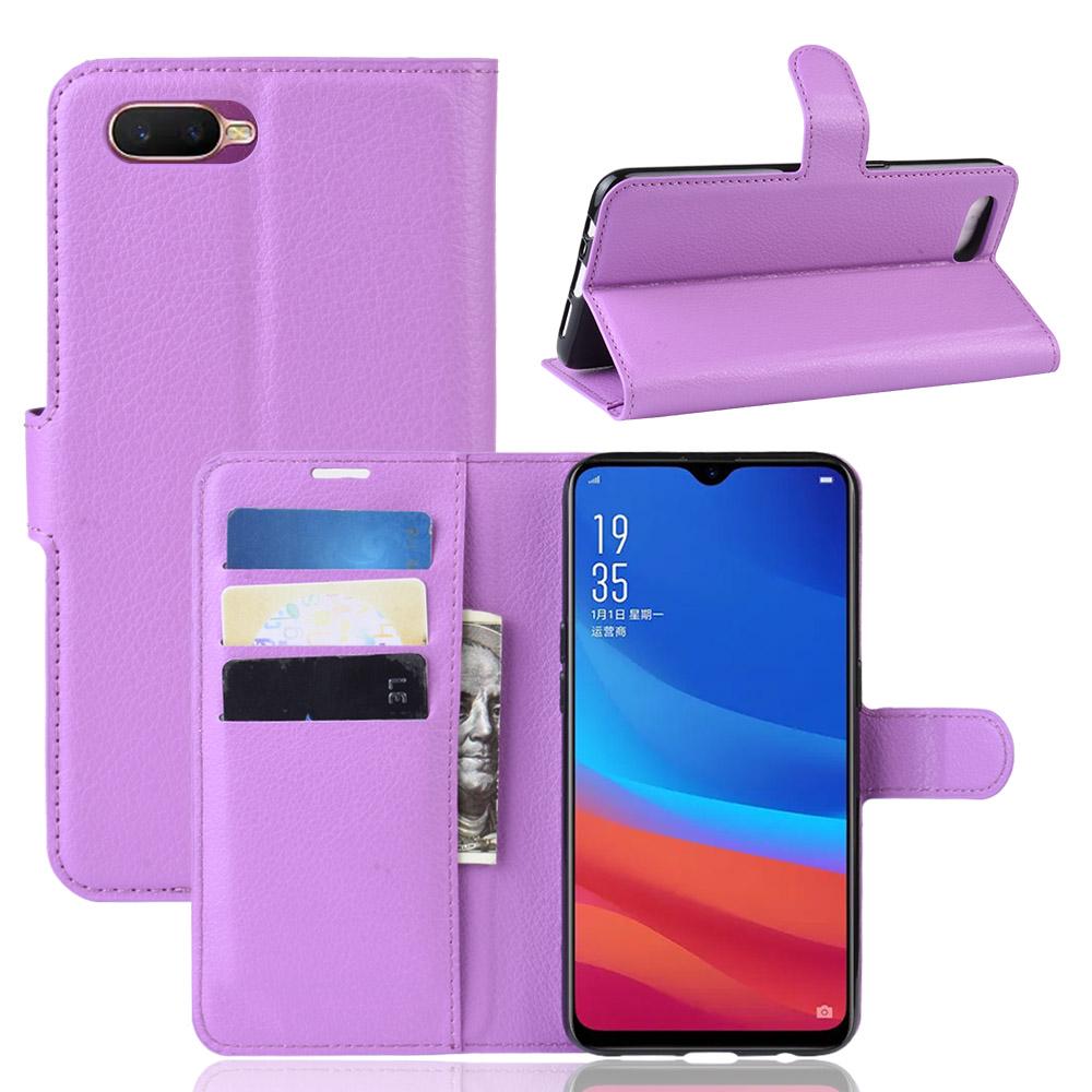 OPPO A3S / A5S / AX5S Luxury Wallet Flip Leather Case Cover With Stand ...