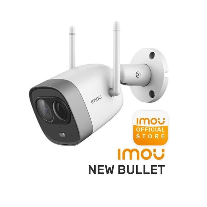 IMOU NEW BULLET 1080P FULLHD IP67 WEATHERPROOF WIFI CAMERA (CCTV) WITH SPOTLIGHT AND SIREN IPC