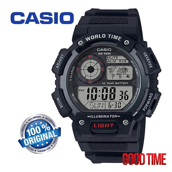 jam casio wr100m