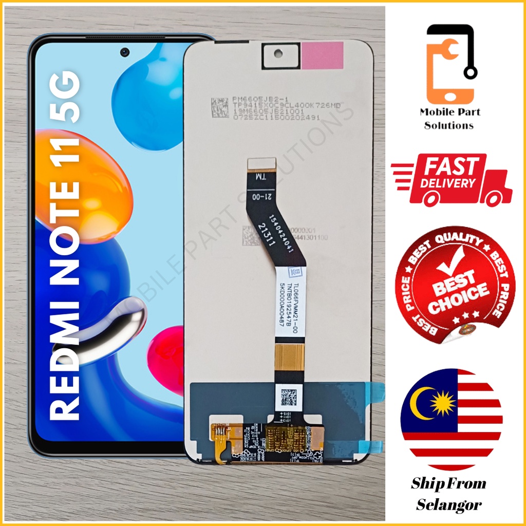 For Redmi Note 11 5G Version/ Redmi Note 11 Pro 5G Version LCD with Touch Screen