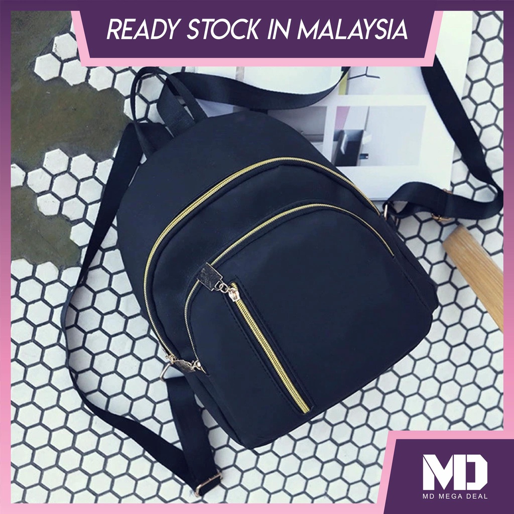 《Mega Deal》Mini Women's Fashion Casual Backpack Bags Light Weight Travel Middle Nylon Bag