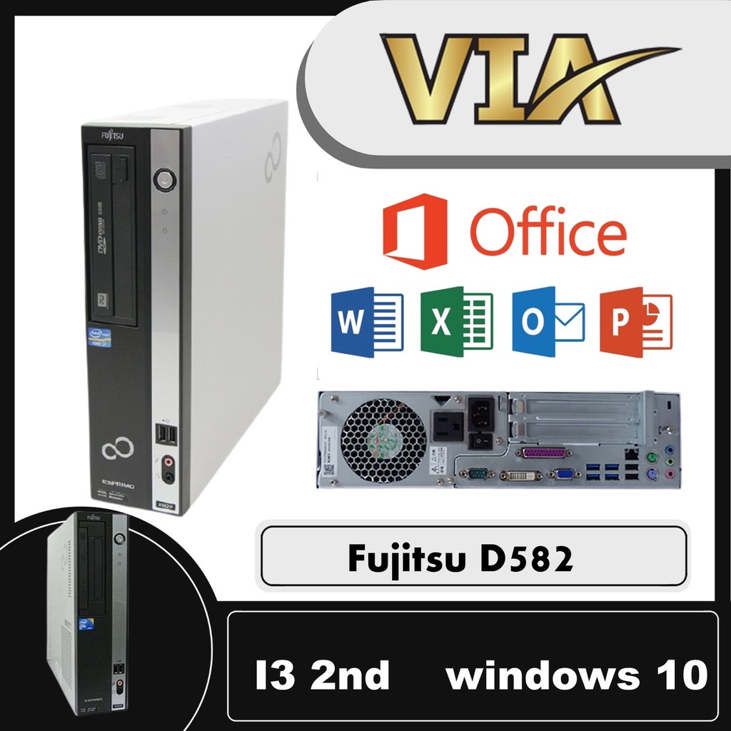 84%OFF!】 中古 富士通 ESPRIMO D750 A Core-i5-3.2GHz 2GB 160GB MULTI Win7Pro 