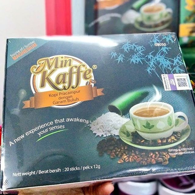 Nak ORI?? MIN KAFFE Kopi Mineral Garam Buluh 20s QR Code ...