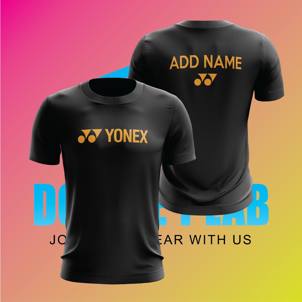 YONEX BADMINTON T SHIRT 100 POLYESTER /JERSEY / DRYFIT Shopee Malaysia