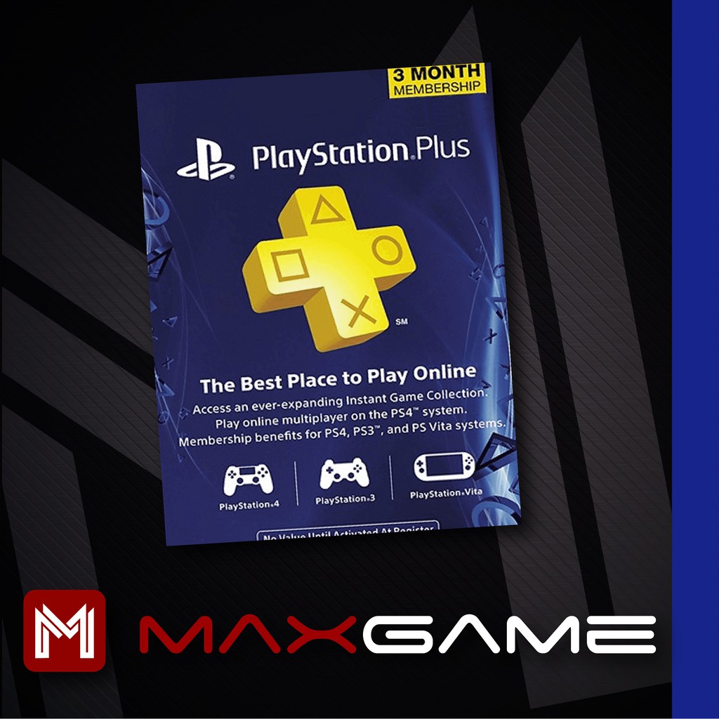 playstation plus 3 month