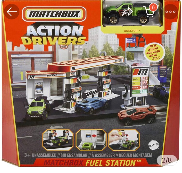 Matchbox Action Drivers Bus Station MBX City Bus New 2022 ...