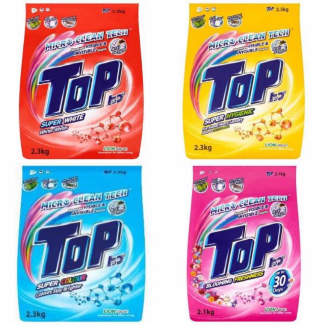 top washing powder