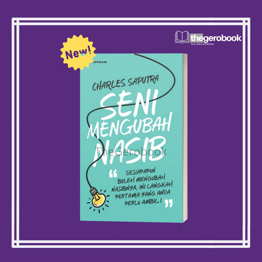 Seni Mengubah Nasib Motivasi Diri Self Help Book Buku Motivasi Buku Pts Shopee Malaysia 