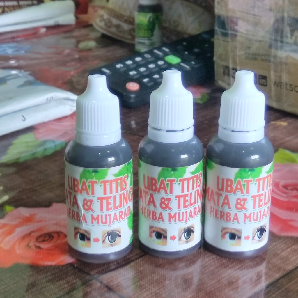 Ubat Titis Mata & Telinga Herba Mujarab 20ML | Shopee Malaysia