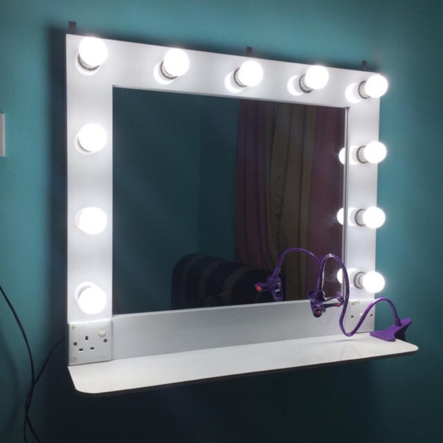 Vanity Mirror Murah Cermin Makeup Murah Cermin Lampu Murah Shopee Malaysia