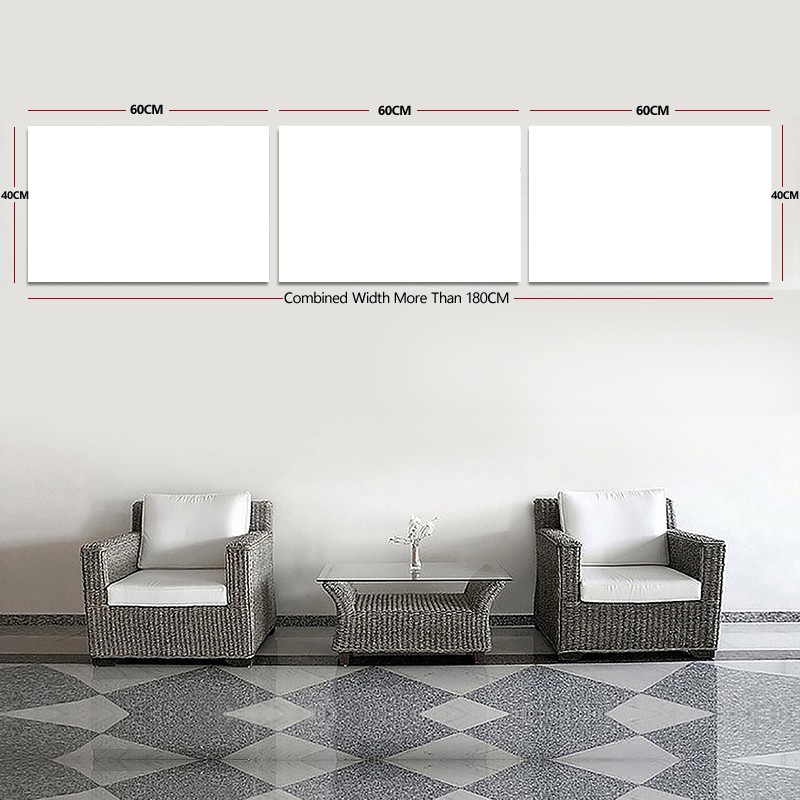 black and white personalised canvas