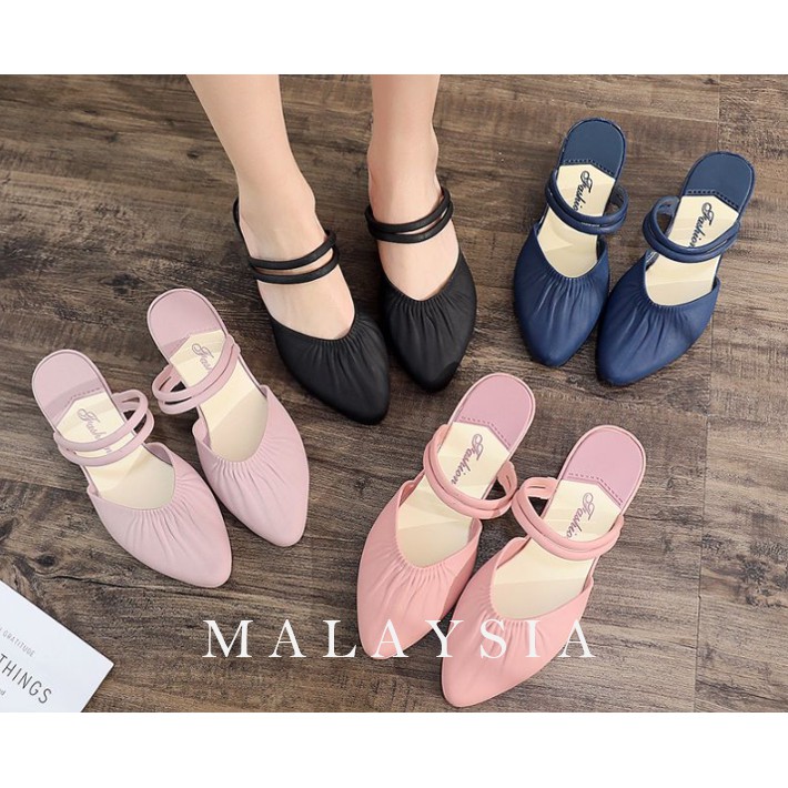 high heel jelly sandals