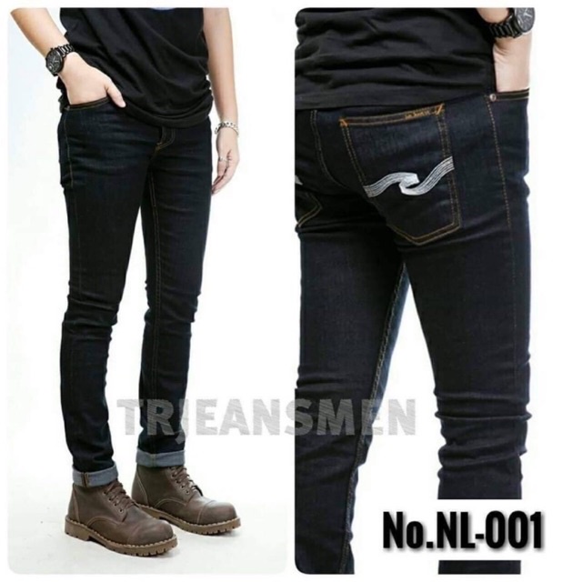 slimfit kain getahpakai buttton