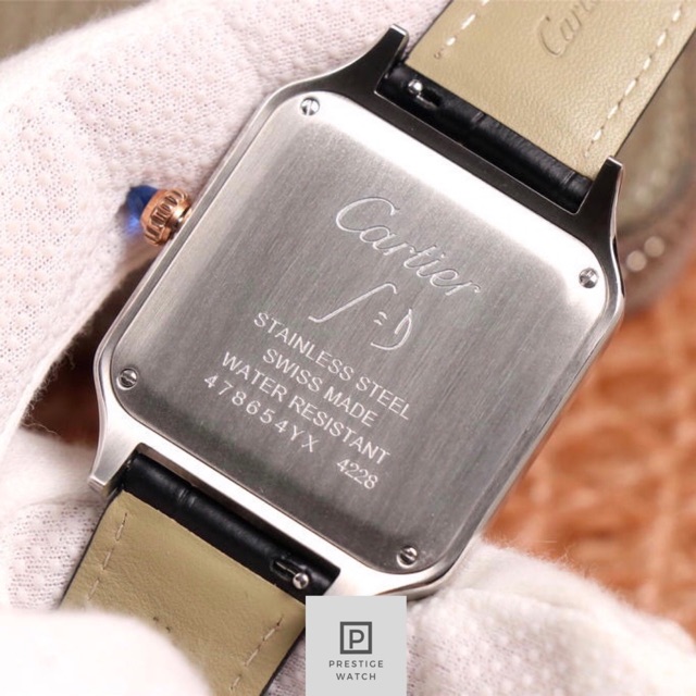 cartier made swiss water resistant 24k