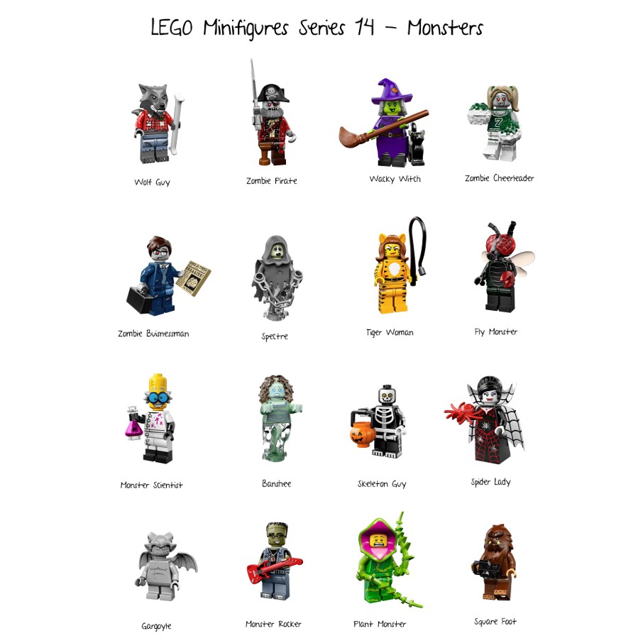 lego minifigures 14