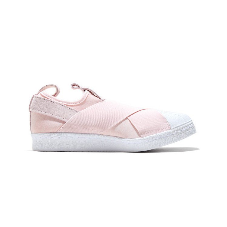 adidas superstar slip on pink